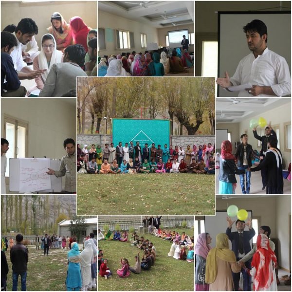 Mr. Arshad Ali, a Fulbright scholar, conducts interactive session with the students of Yaseen valley